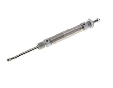 ISO 6432 Ronde Dubbelwerkende Cilinder 16-50mm - Magnetisch - Buitendraad - Dubbele Zuigerstang