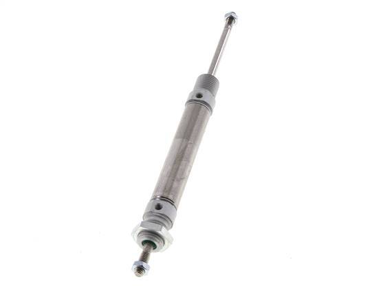 ISO 6432 Ronde Dubbelwerkende Cilinder 16-50mm - Magnetisch - Buitendraad - Dubbele Zuigerstang
