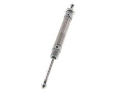 ISO 6432 Ronde Dubbelwerkende Cilinder 16-50mm - Magnetisch - Buitendraad - Dubbele Zuigerstang