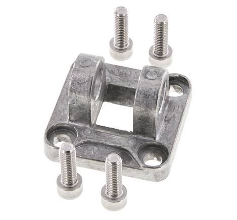 Gaffel Vrouwelijk 50 mm ISO 15552 ISO 21287 Aluminium