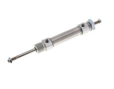 ISO 6432 Ronde Dubbelwerkende Cilinder 20-40mm - Magnetisch - Buitendraad - Dubbele Zuigerstang