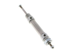 ISO 6432 Ronde Dubbelwerkende Cilinder 20-40mm - Magnetisch - Buitendraad - Dubbele Zuigerstang