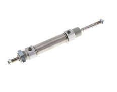 ISO 6432 Ronde Dubbelwerkende Cilinder 20-40mm - Magnetisch - Buitendraad - Dubbele Zuigerstang