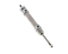 ISO 6432 Ronde Dubbelwerkende Cilinder 20-40mm - Magnetisch - Buitendraad - Dubbele Zuigerstang