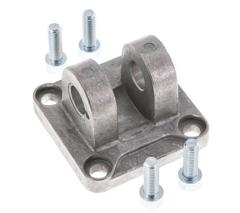 Gaffel Vrouwelijk 63 mm ISO 15552 ISO 21287 Aluminium