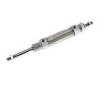 ISO 6432 Ronde Dubbelwerkende Cilinder 25-40mm - Magnetisch - Buitendraad - Dubbele Zuigerstang