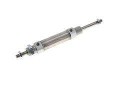 ISO 6432 Ronde Dubbelwerkende Cilinder 25-40mm - Magnetisch - Buitendraad - Dubbele Zuigerstang