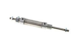 ISO 6432 Ronde Dubbelwerkende Cilinder 25-40mm - Magnetisch - Buitendraad - Dubbele Zuigerstang