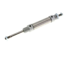 ISO 6432 Ronde Dubbelwerkende Cilinder 25-50mm - Magnetisch - Buitendraad - Dubbele Zuigerstang