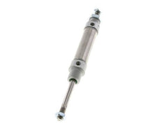 ISO 6432 Ronde Dubbelwerkende Cilinder 25-50mm - Magnetisch - Buitendraad - Dubbele Zuigerstang