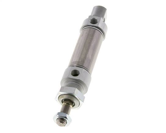 ISO 6432 Ronde Dubbelwerkende Cilinder 25-25mm - Magnetisch - Niet-Roterend