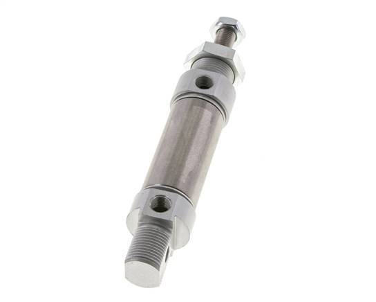 ISO 6432 Ronde Dubbelwerkende Cilinder 25-25mm - Magnetisch - Niet-Roterend