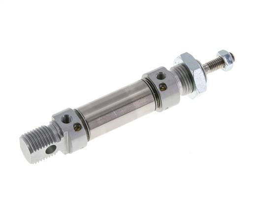 ISO 6432 Ronde Dubbelwerkende Cilinder 16-10mm - Magnetisch - Demping