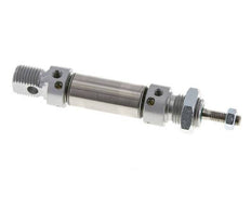 ISO 6432 Ronde Dubbelwerkende Cilinder 16-10mm - Magnetisch - Demping