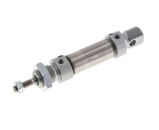 ISO 6432 Ronde Dubbelwerkende Cilinder 16-10mm - Magnetisch - Demping