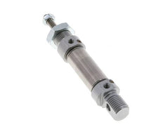 ISO 6432 Ronde Dubbelwerkende Cilinder 16-10mm - Magnetisch - Demping