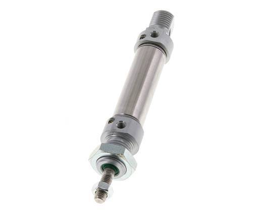 ISO 6432 Ronde Dubbelwerkende Cilinder 16-25mm - Magnetisch - Demping