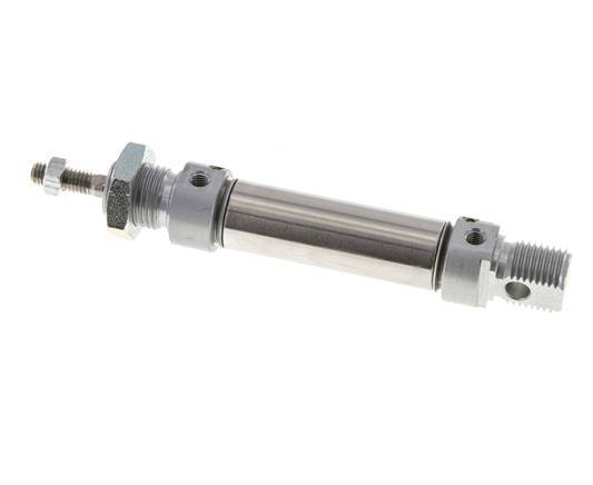 ISO 6432 Ronde Dubbelwerkende Cilinder 16-25mm - Magnetisch - Demping