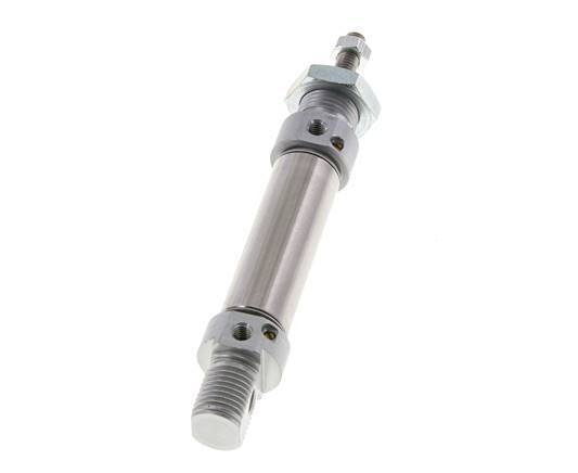 ISO 6432 Ronde Dubbelwerkende Cilinder 16-25mm - Magnetisch - Demping