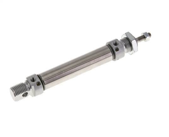 ISO 6432 Round Double Acting Cylinder 16-50mm - Magnetic - Damping