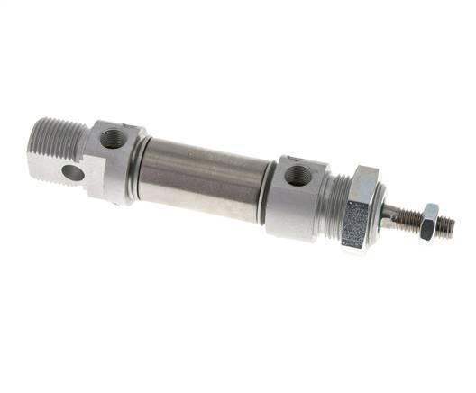 ISO 6432 Ronde Dubbelwerkende Cilinder 20-10mm - Magnetisch - Demping