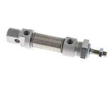 ISO 6432 Ronde Dubbelwerkende Cilinder 20-10mm - Magnetisch - Demping