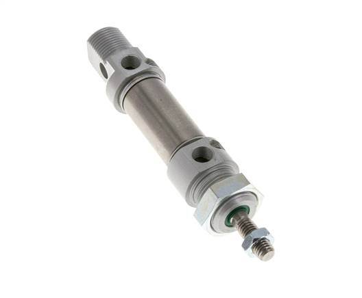 ISO 6432 Ronde Dubbelwerkende Cilinder 20-10mm - Magnetisch - Demping