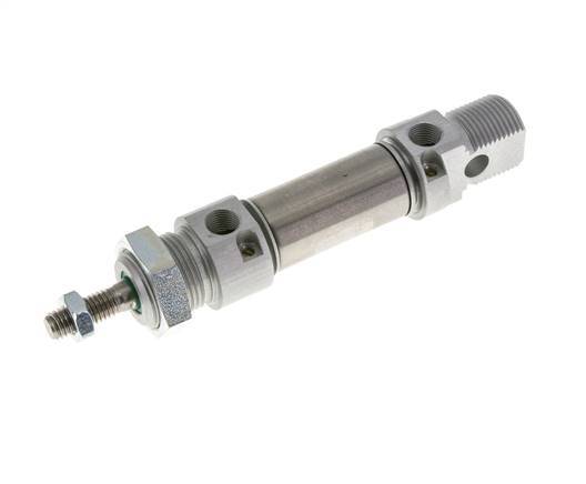 ISO 6432 Ronde Dubbelwerkende Cilinder 20-10mm - Magnetisch - Demping
