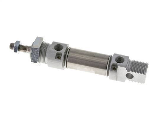 ISO 6432 Ronde Dubbelwerkende Cilinder 20-10mm - Magnetisch - Demping