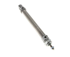 ISO 6432 Round Double Acting Cylinder 20-125mm - Magnetic - Damping