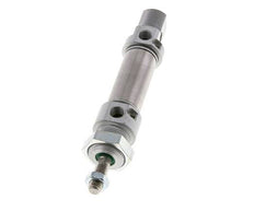 ISO 6432 Ronde Dubbelwerkende Cilinder 20-15mm - Magnetisch - Demping