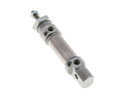 ISO 6432 Ronde Dubbelwerkende Cilinder 20-15mm - Magnetisch - Demping