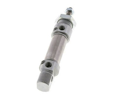 ISO 6432 Ronde Dubbelwerkende Cilinder 20-15mm - Magnetisch - Demping