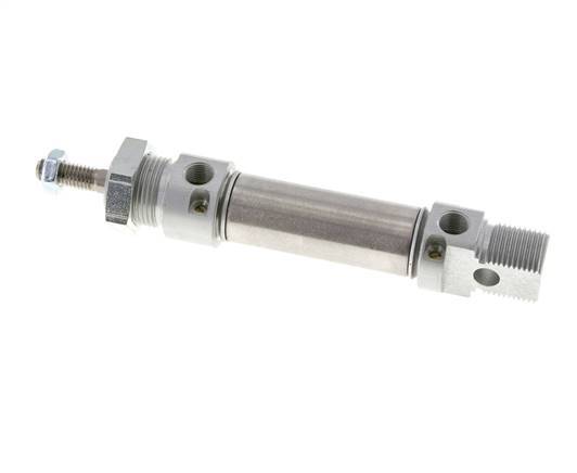 ISO 6432 Ronde Dubbelwerkende Cilinder 20-25mm - Magnetisch - Demping
