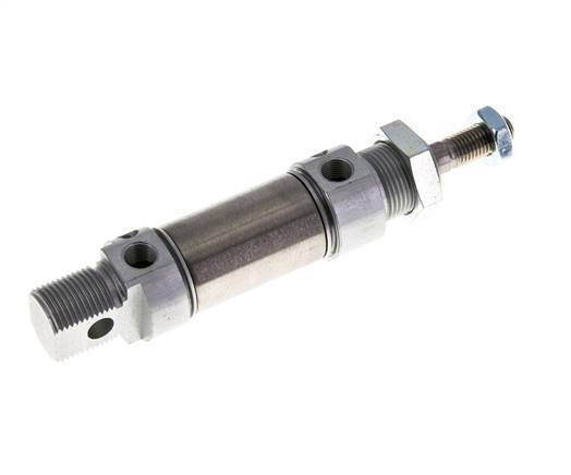 ISO 6432 Ronde Dubbelwerkende Cilinder 25-10mm - Magnetisch - Demping