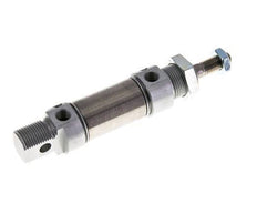 ISO 6432 Ronde Dubbelwerkende Cilinder 25-10mm - Magnetisch - Demping