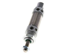 ISO 6432 Ronde Dubbelwerkende Cilinder 25-10mm - Magnetisch - Demping