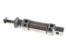 ISO 6432 Ronde Dubbelwerkende Cilinder 25-10mm - Magnetisch - Demping