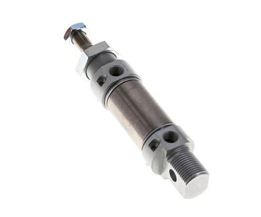 ISO 6432 Ronde Dubbelwerkende Cilinder 25-10mm - Magnetisch - Demping