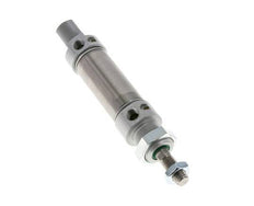ISO 6432 Ronde Dubbelwerkende Cilinder 25-25mm - Magnetisch - Demping