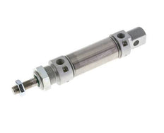 ISO 6432 Ronde Dubbelwerkende Cilinder 25-25mm - Magnetisch - Demping