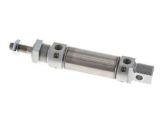 ISO 6432 Ronde Dubbelwerkende Cilinder 25-25mm - Magnetisch - Demping