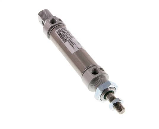 ISO 6432 Ronde Dubbelwerkende Cilinder 25-50mm - Magnetisch - Demping