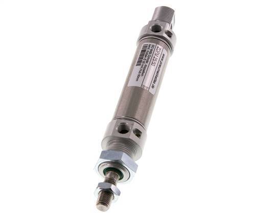 ISO 6432 Ronde Dubbelwerkende Cilinder 25-50mm - Magnetisch - Demping