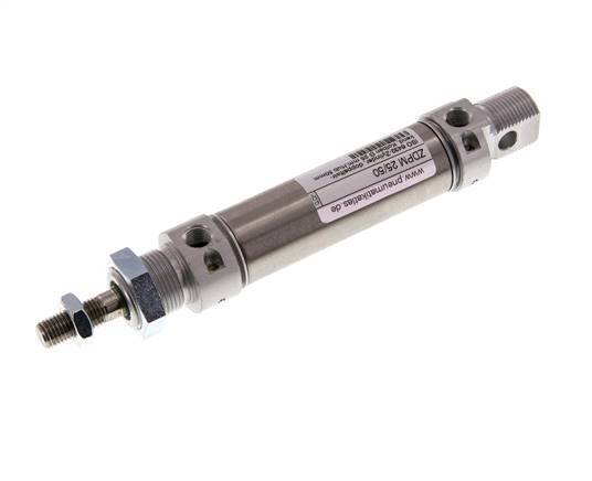 ISO 6432 Ronde Dubbelwerkende Cilinder 25-50mm - Magnetisch - Demping