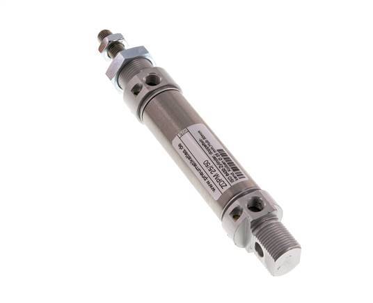 ISO 6432 Ronde Dubbelwerkende Cilinder 25-50mm - Magnetisch - Demping