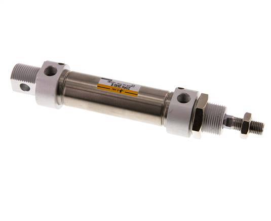 ISO 6432 Ronde Dubbelwerkende Cilinder 25-50mm - Magnetisch - Demping