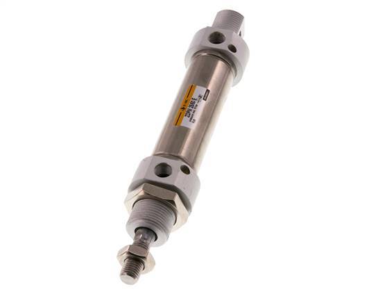 ISO 6432 Ronde Dubbelwerkende Cilinder 25-50mm - Magnetisch - Demping