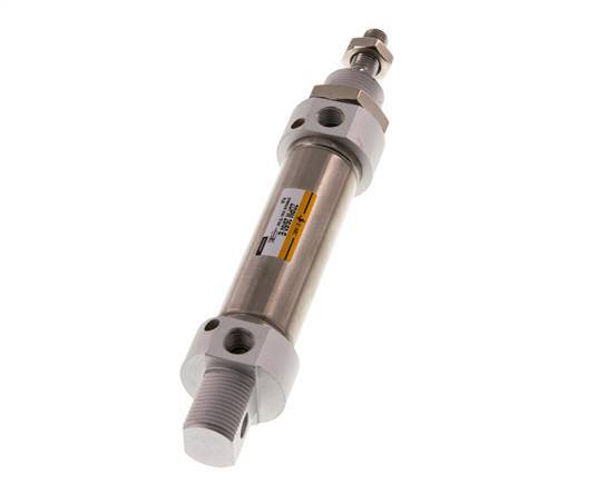 ISO 6432 Ronde Dubbelwerkende Cilinder 25-50mm - Magnetisch - Demping