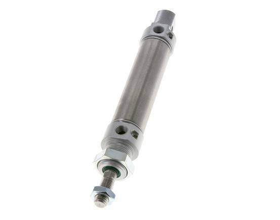 ISO 6432 Ronde Dubbelwerkende Cilinder 25-60mm - Magnetisch - Demping